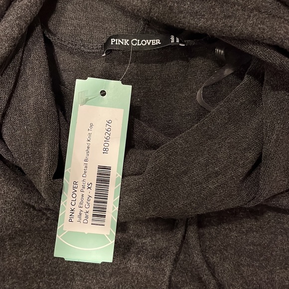 NWT Julley Elbow Patch Detail Brushed Knit Top - Stitch Fix - Picture 5 of 7